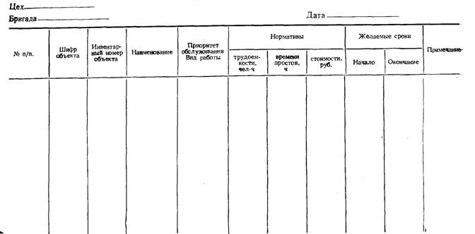 График Планово Предупредительного Ремонта