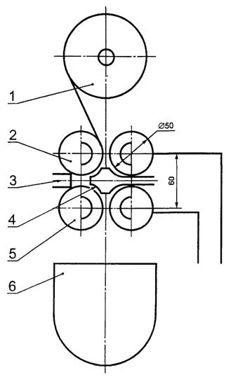 Кинематическая схема искрообразующего механизма III типа