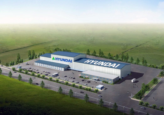 концепция завода по производству КРУЭ Hyundai