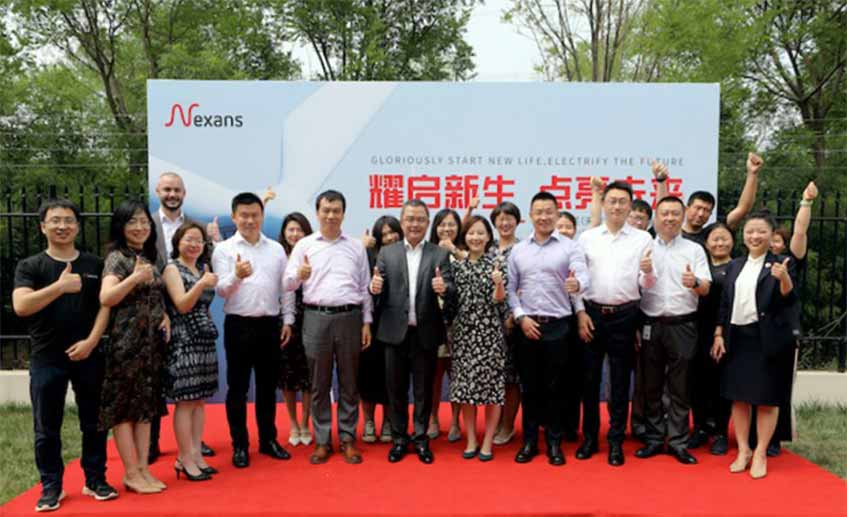 Компания Nexans открыла новый завод по производству кабельных жгутов в городе Тяньцзинь
