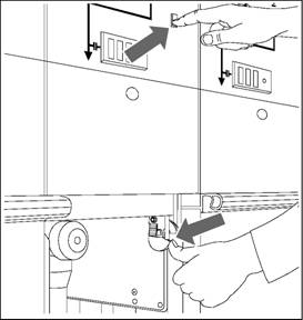 Моделирование блокировки крышки отсека кабельных присоединений