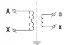 Схема принципиальная трансформатора НИОЛ-3, НИОЛ-6, НИОЛ-10