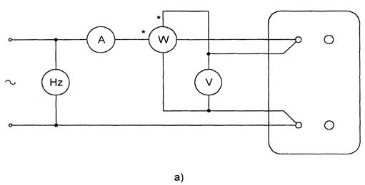 Схема включения приборов при проведении опыта холостого хода силовых трансформаторов