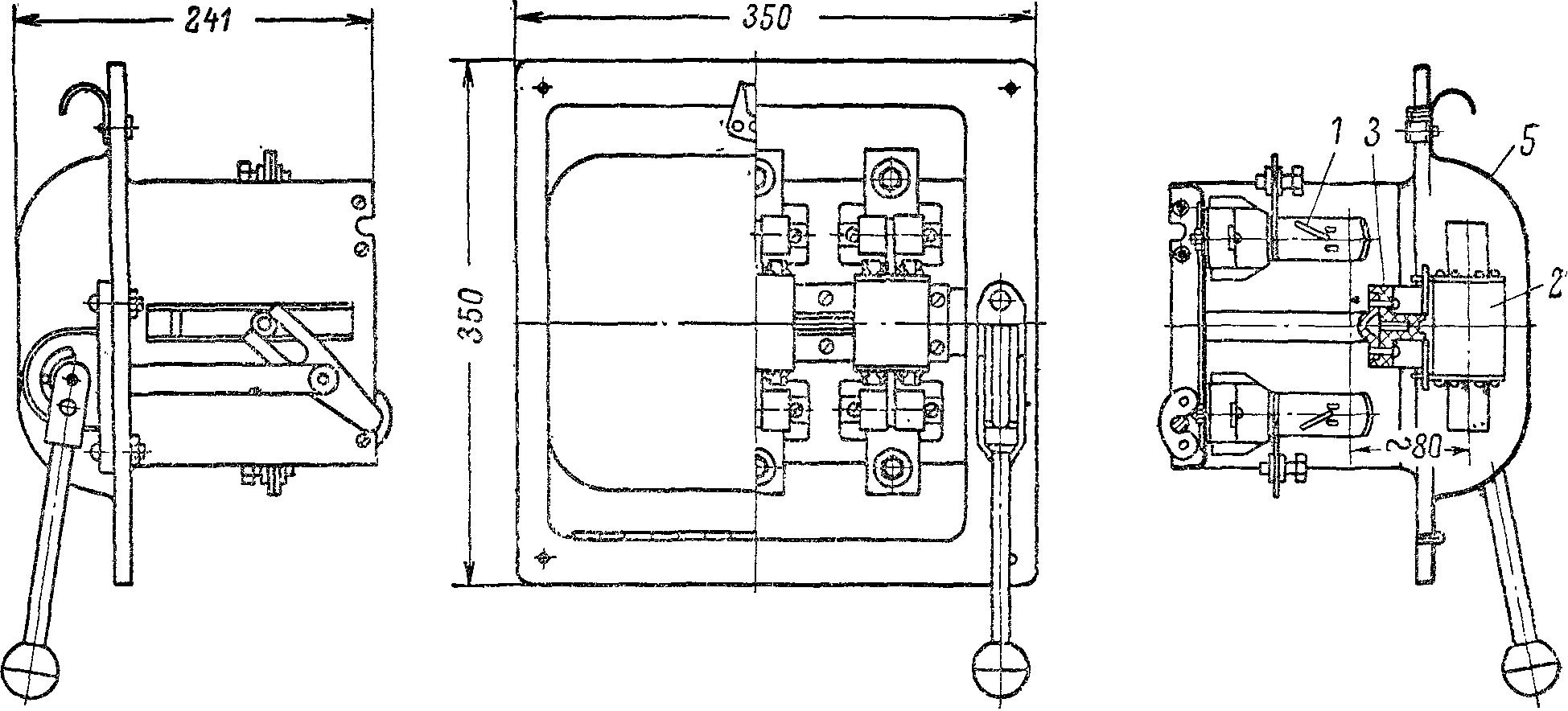 Рубильник БПВ-2 250а