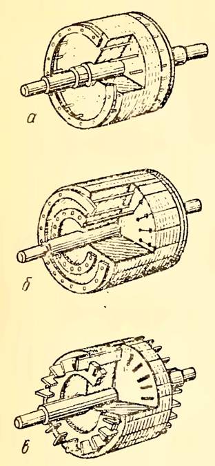 Роторы короткозамкнутых двигателей