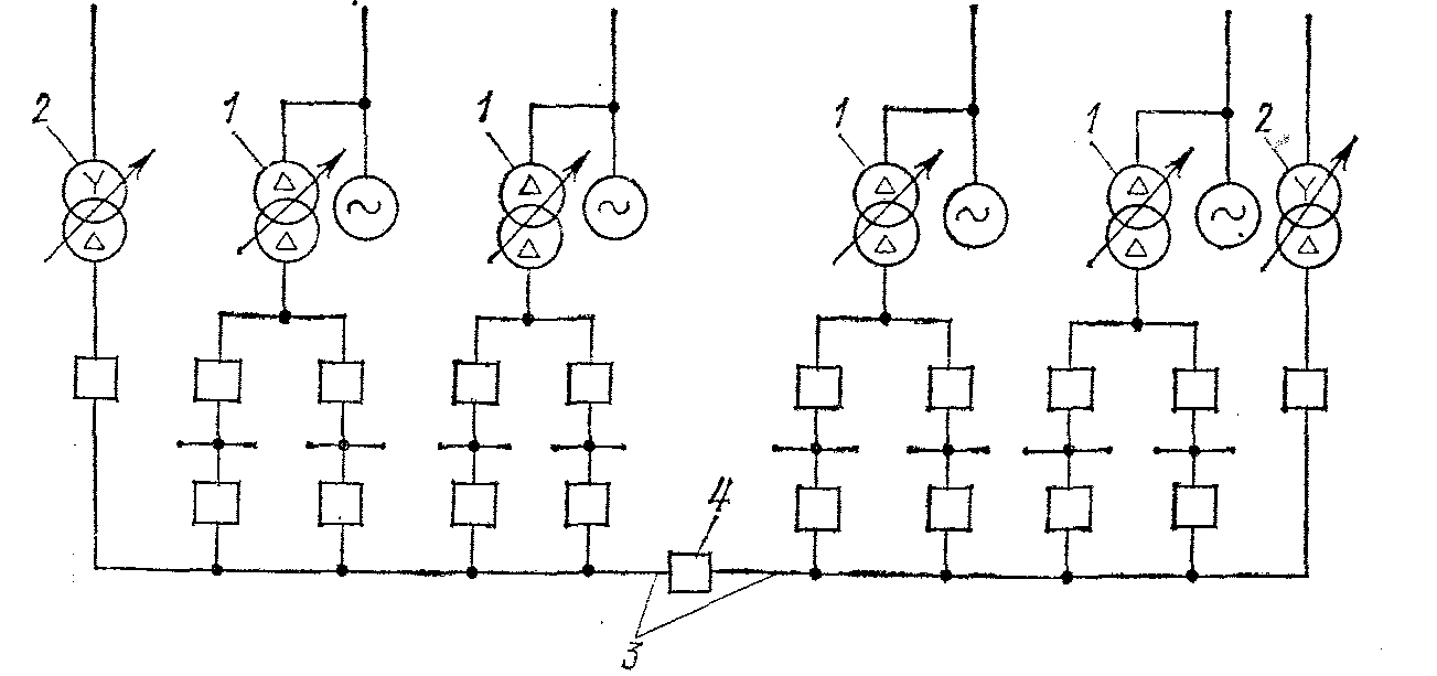 Схемы электроснабжения собственных нужд электрических станций