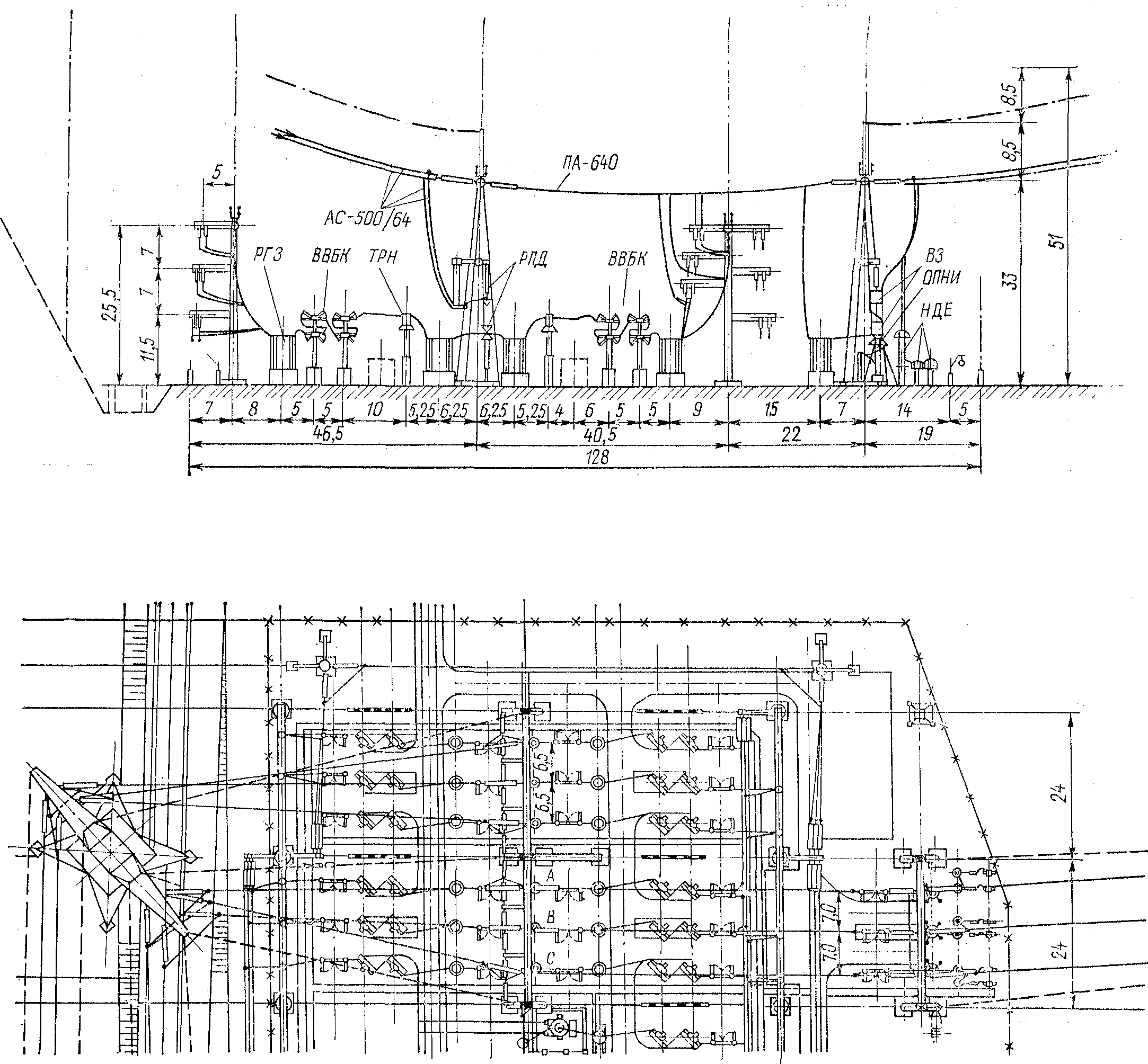 Чертеж ору 220 кв