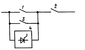 схема генераторного выключателя с тиристорным блоком