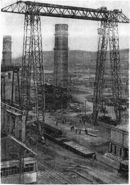 Козловый кран грузоподъемностью 100 тс