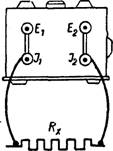 Схема измерения сопротивления заземляющих проводников
