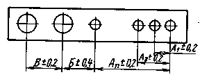 Допуски на отверстия под стяжные шпильки