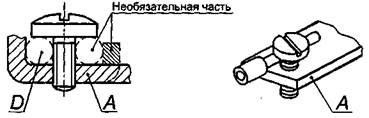 Выводы с прямым непосредственным давлением через головку винта