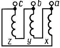 Схема соединения обмоток НН