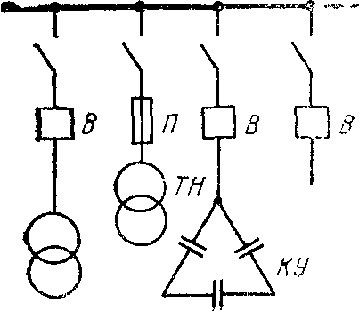 Конденсаторная установка обозначение на схеме