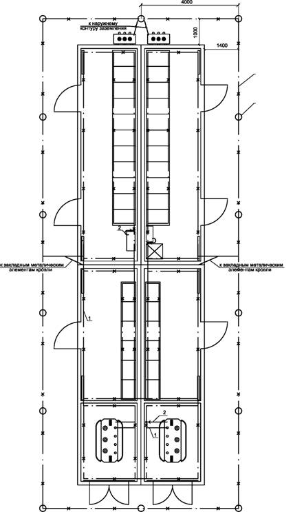 Контур заземления РТП/ОЭнТ-3-10/0,4-УХЛ1