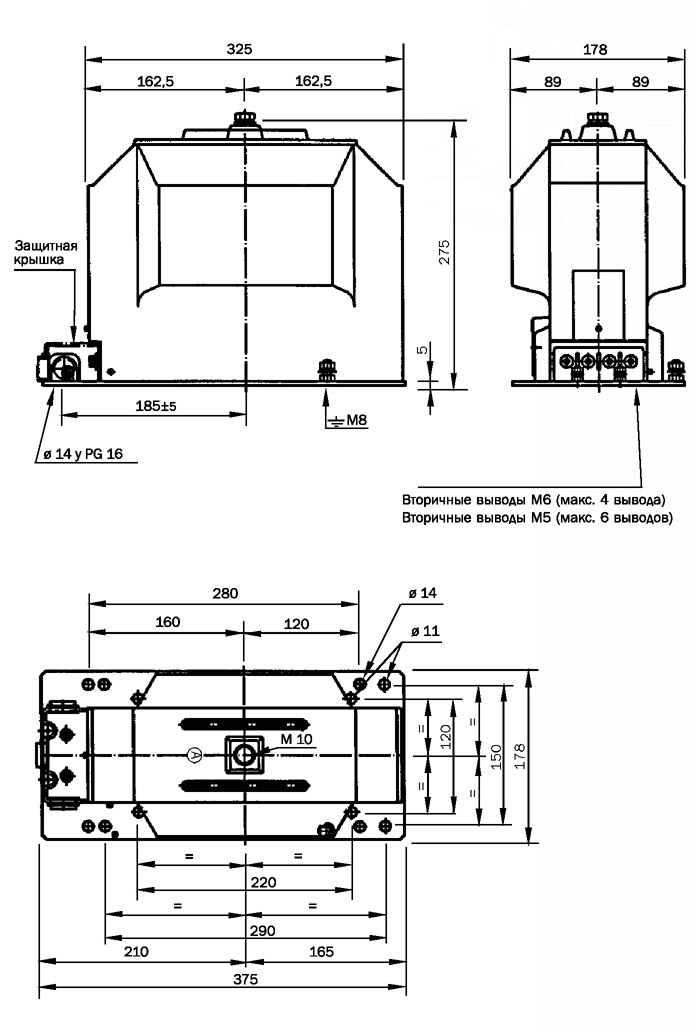 ЗНИОЛ-20 размеры