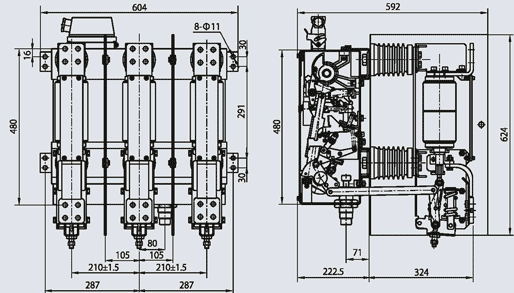 ZN65B-12 стационарный