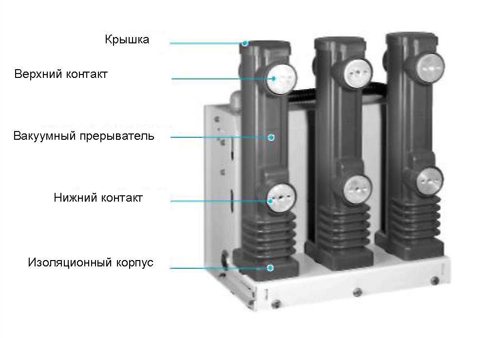 выключатель HVF вид сзади